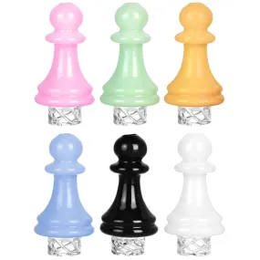 6PC SET- Pawn Chess Piece Vortex Carb Cap