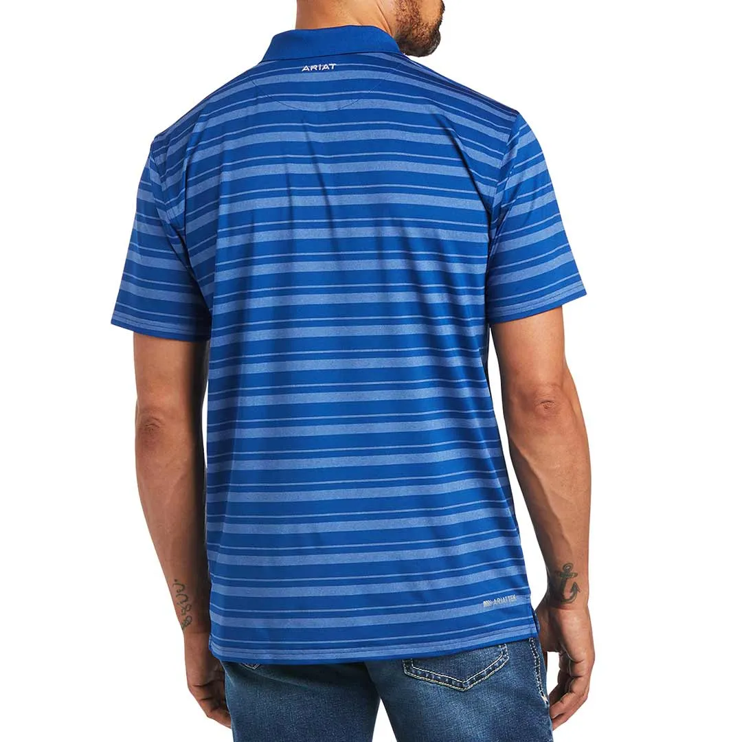 Ariat Men's Ombre Stripe Fitted Polo