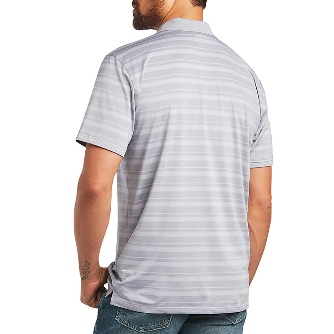 Ariat Men's Ombre Stripe Fitted Polo