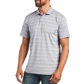 Ariat Men's Ombre Stripe Fitted Polo