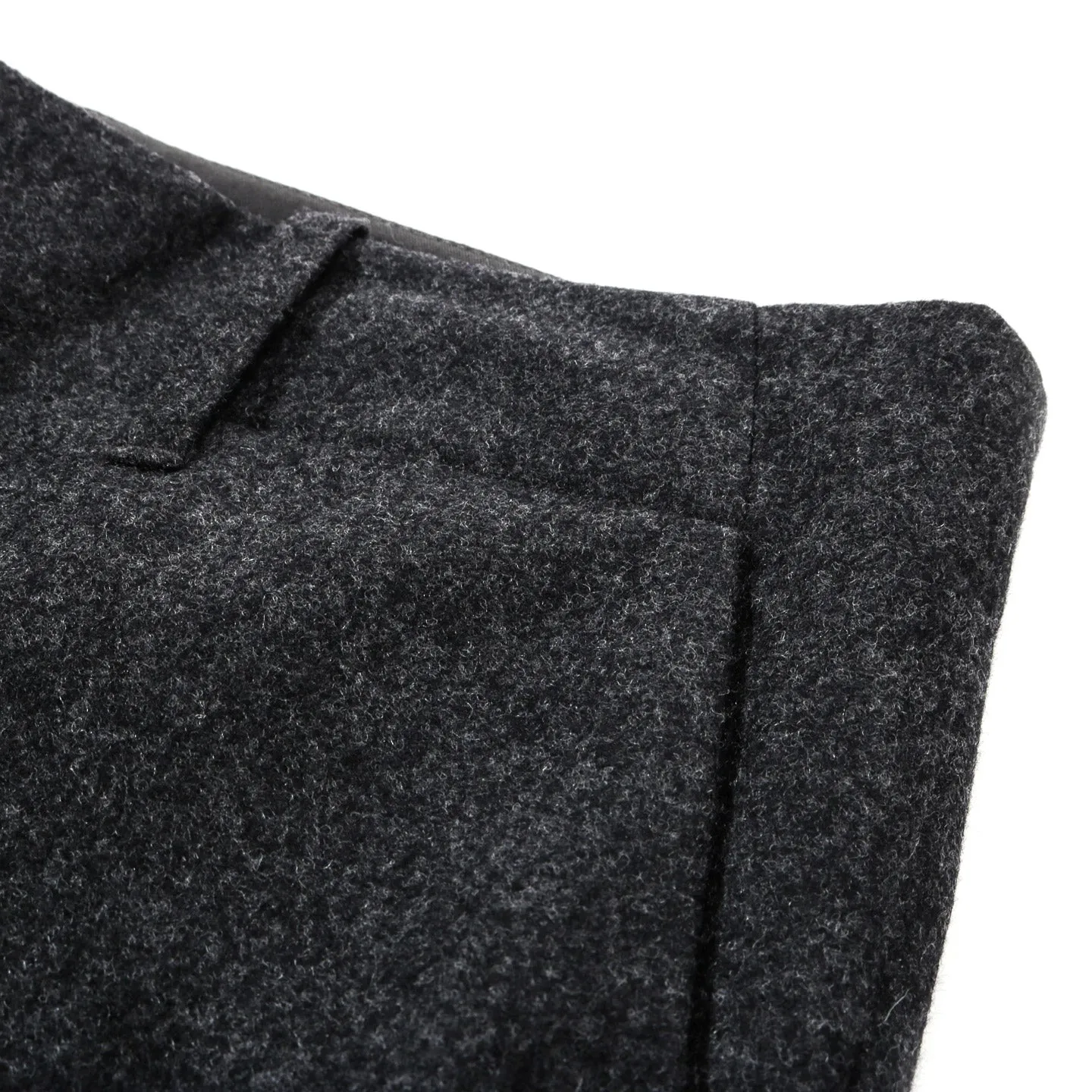 ARPENTEUR FOX PANT WOOL FLANNEL CHARCOAL