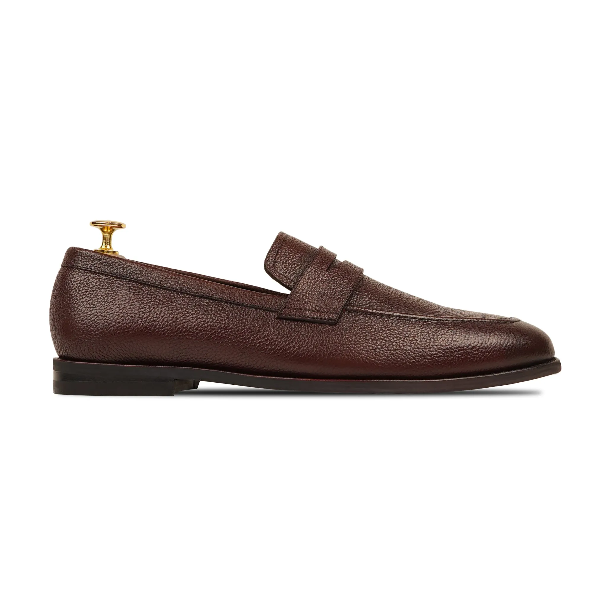 Bruin - Men's Oxblood Pebble Grain Loafer