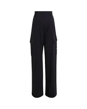 Calvin Klein High Rise Milano Utility Pants Nero