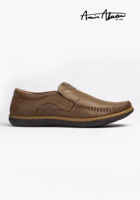 Classic Leather Brown Shoes