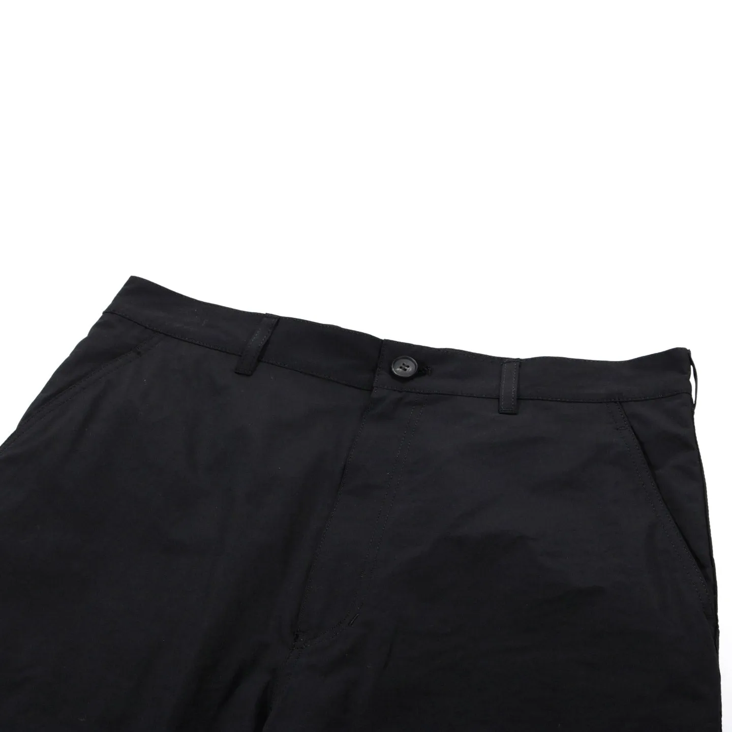 COMME DES GARCONS HOMME P016 SUIT PANT BLACK POLY COTTON