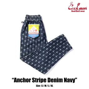 Cookman Chef Pants - Anchor Stripe Denim