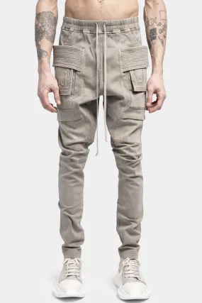 Creatch cargo drawstring pants, Pearl