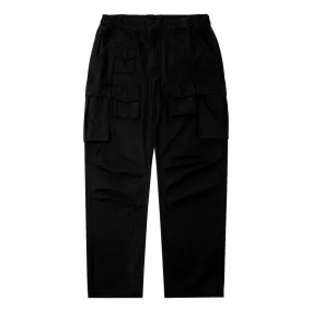 DPLS 9 POCKETS GARGO PANTS-BLACK