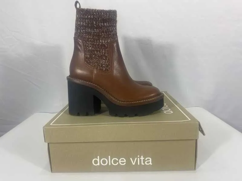 DRAGO BOOTS RUSSET LEATHER - re:vita