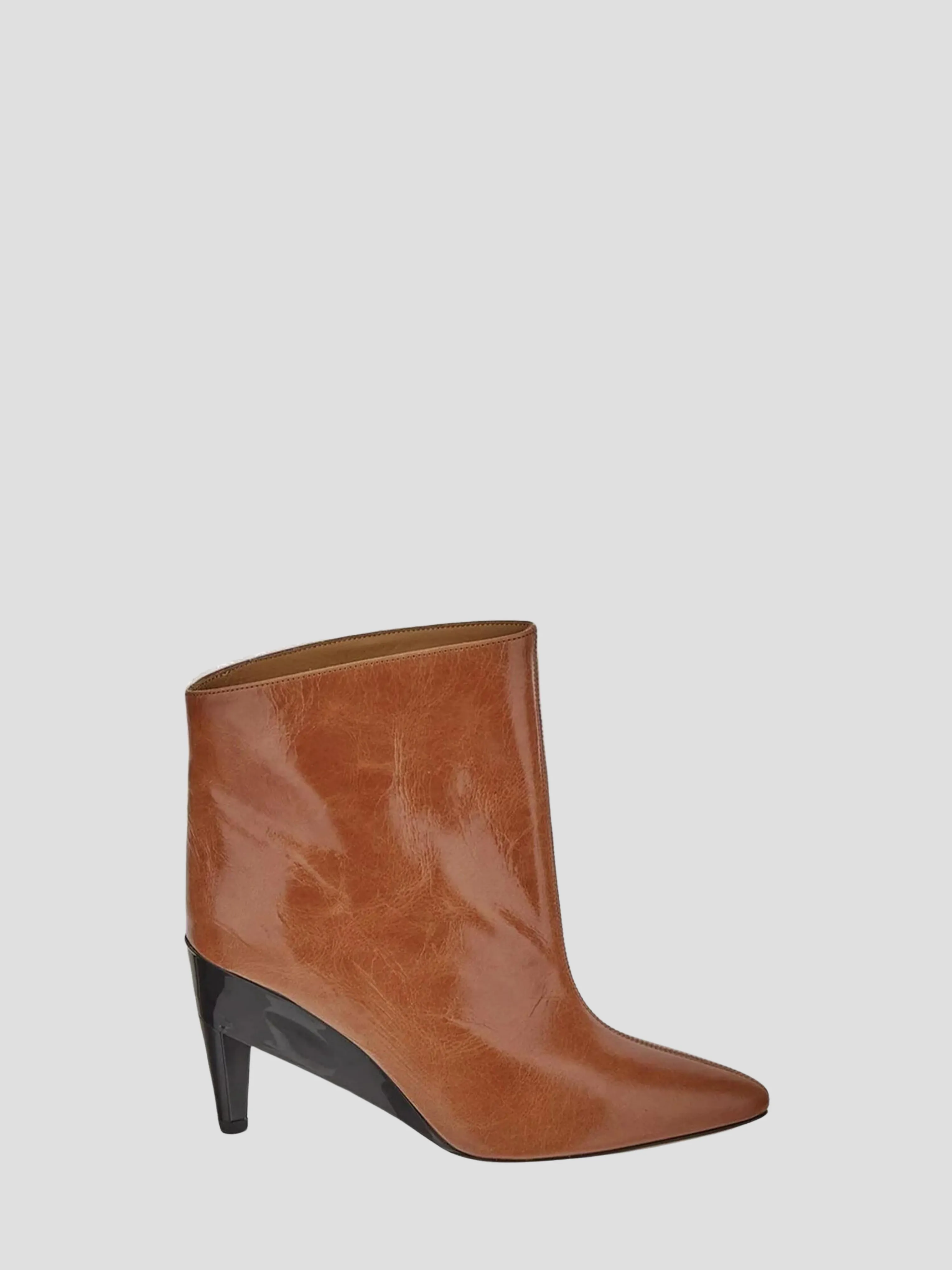 Dylvee Brown Leather Ankle Boot