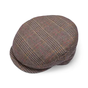 Fox Salisbury Glen Check Snap Brim Flat Cap