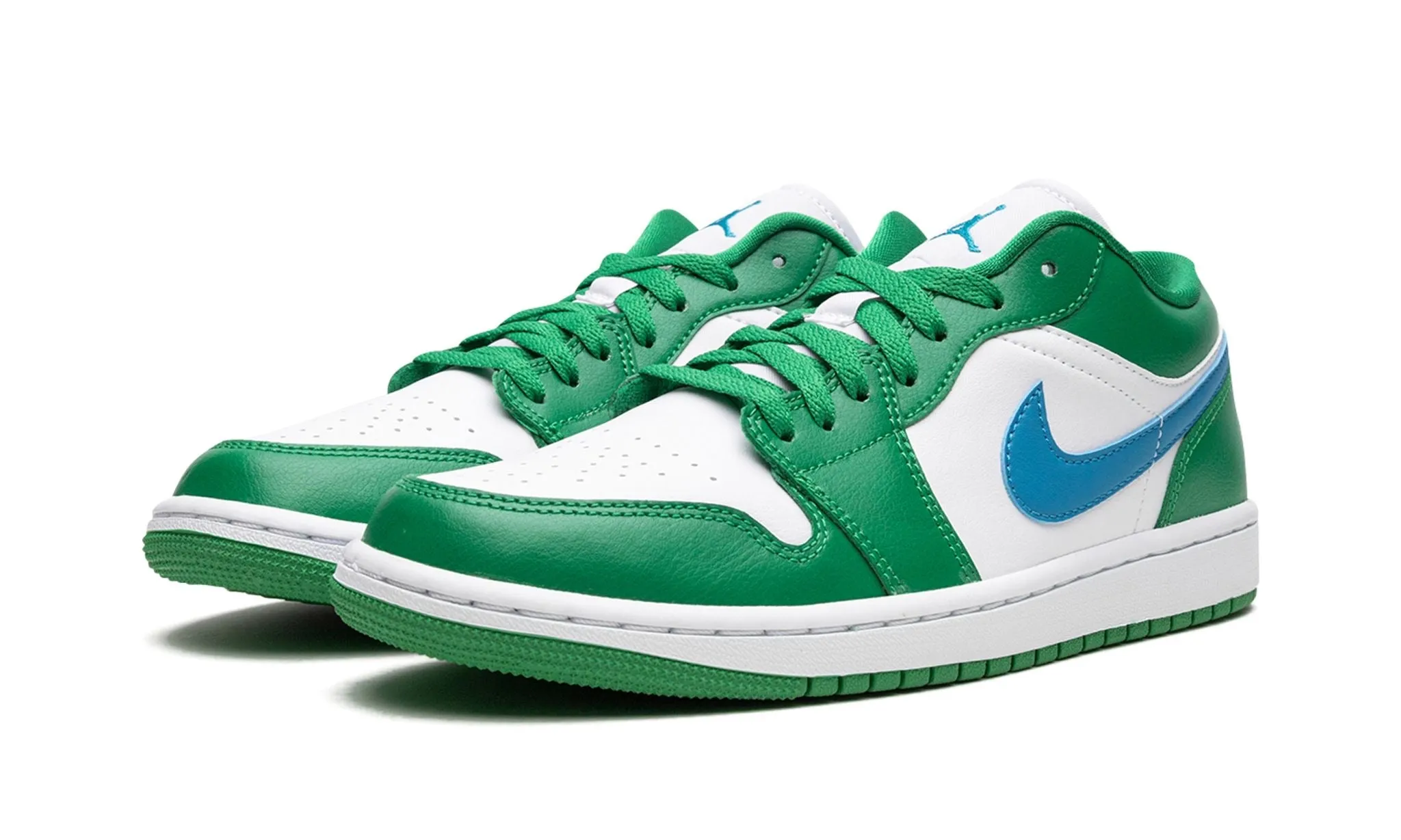 JORDAN 1 LOW LUCKY GREEN AQUATONE (W)