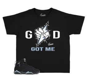 Kids - Chambray 7 God Got Me Shirt