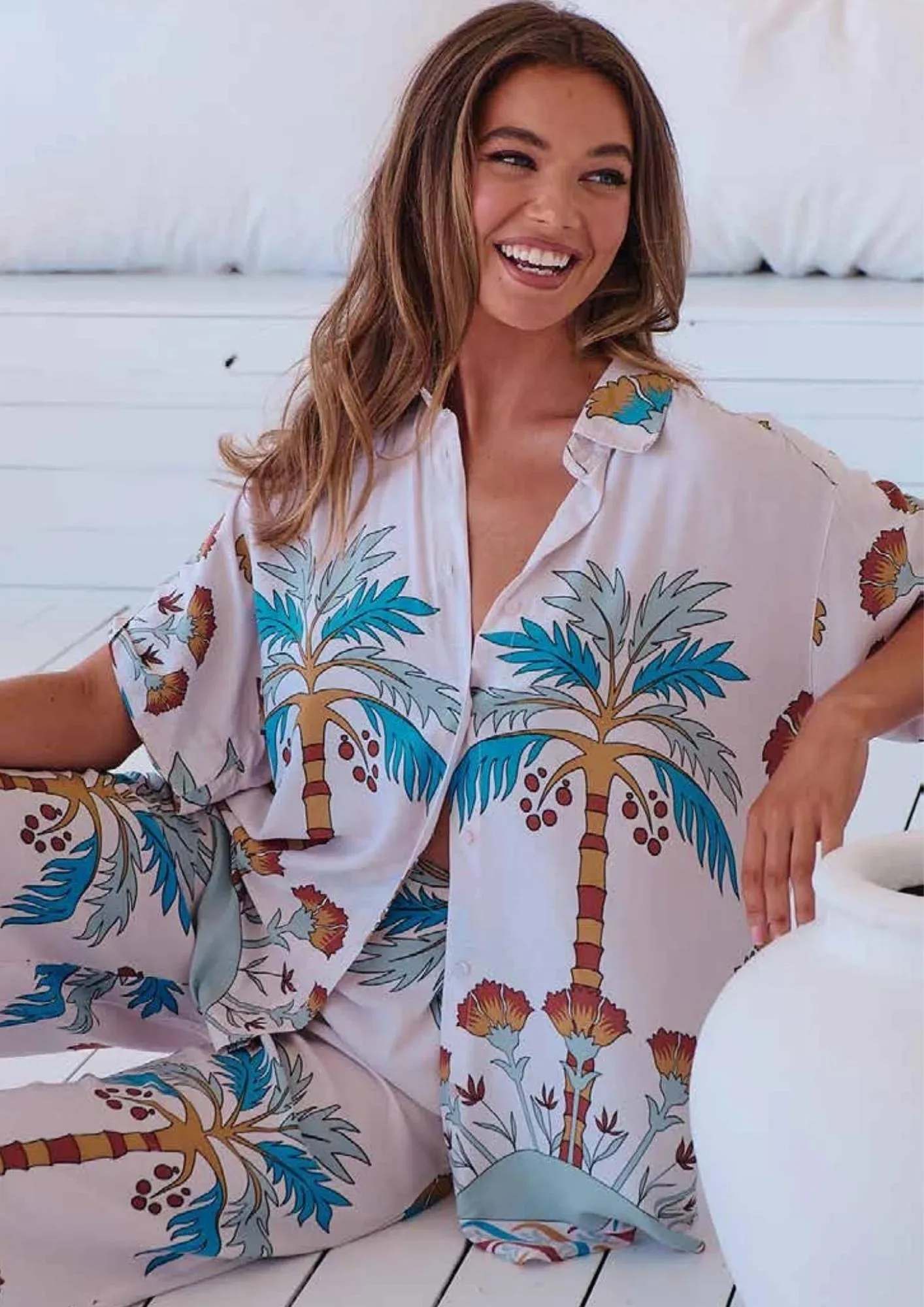 Lola Shirt Blouse - Palm Cove Collection