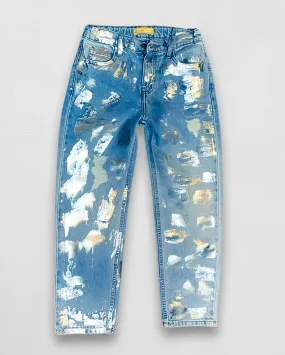 Metallic Jeans