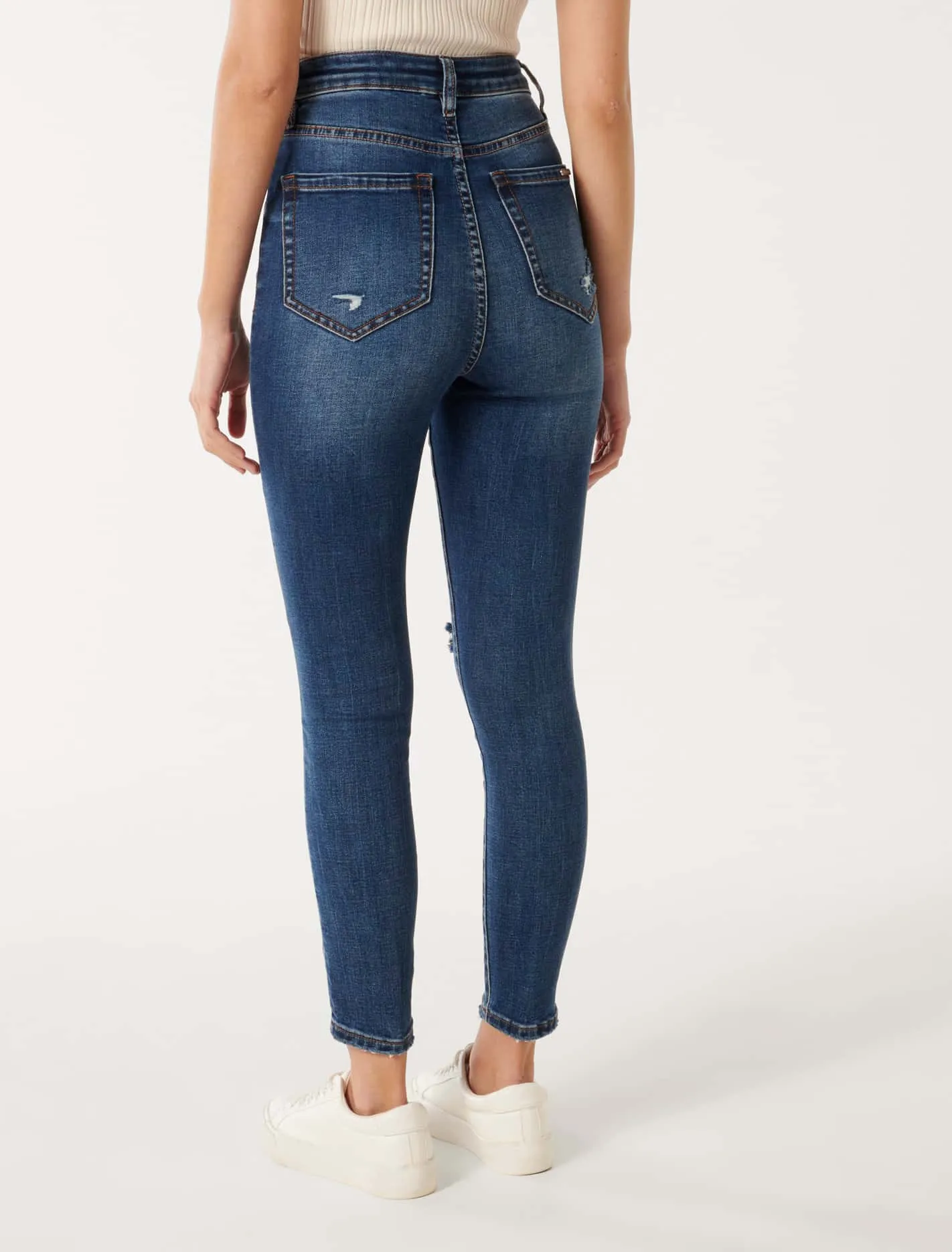 Mila High-Rise Ankle Skinny Jeans