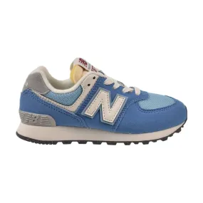 New Balance 574 Little Kids' Shoes Blue-White