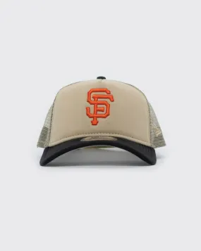 new era 940 aframe san francisco giants trucker