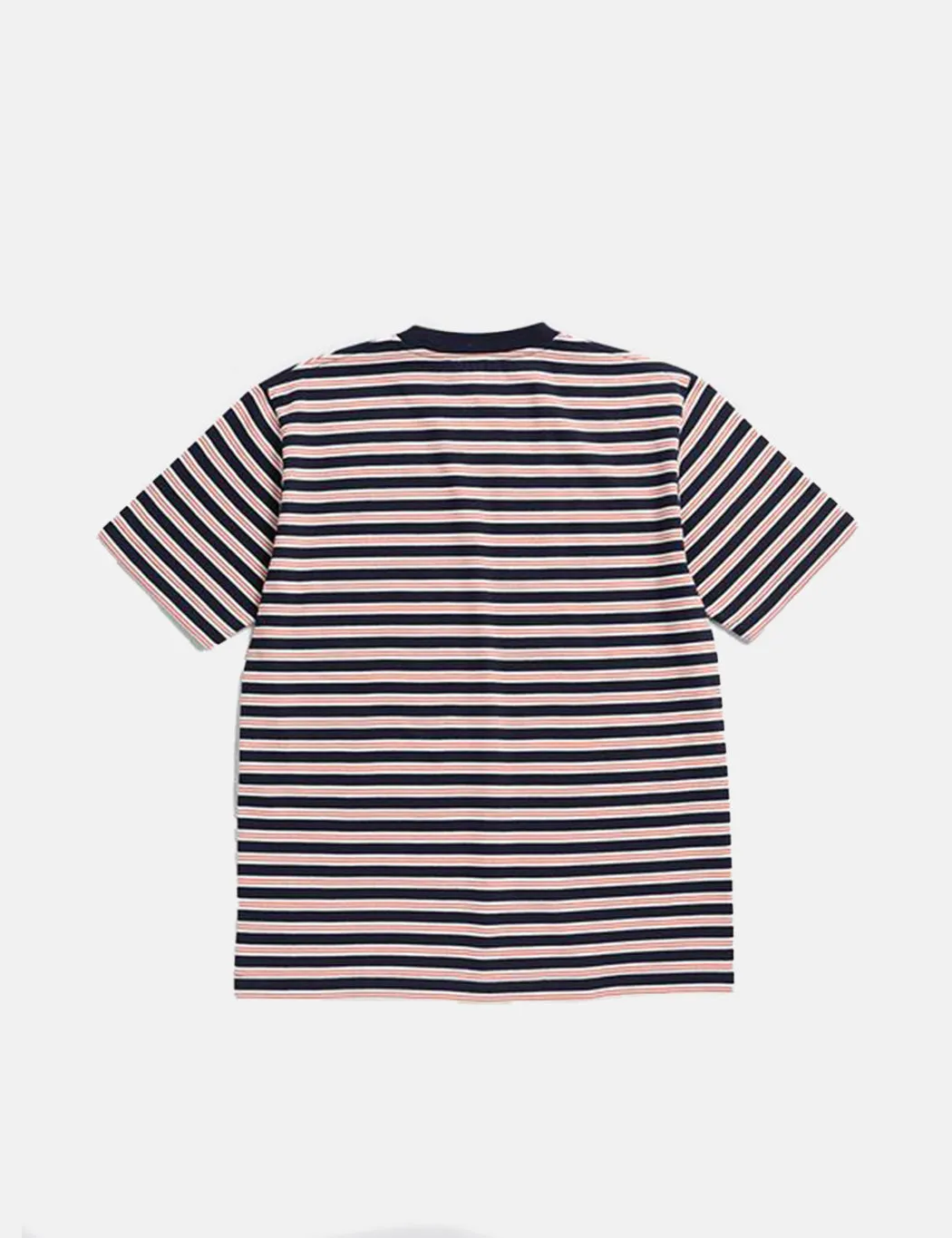 Norse Projects Johannes Nautical Stripe T-Shirt - Dark Navy Blue