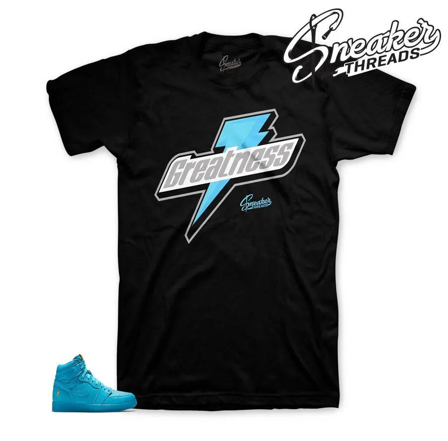 Retro 1 Blue Lagoon Greatness Shirt