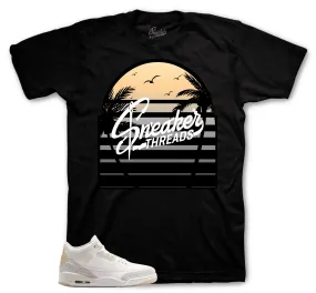 Retro 3 Craft Ivory ST Sunset Shirt