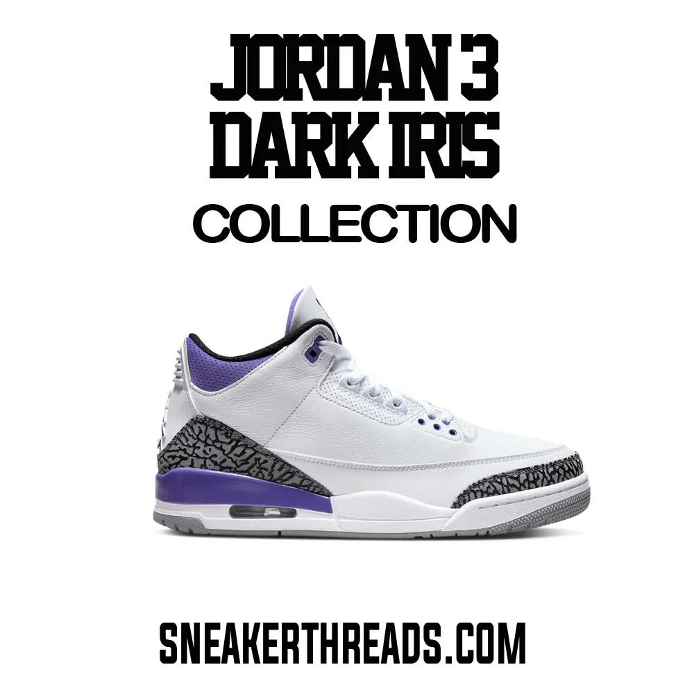 Retro 3 Dark Iris Box Of Sneakers Shirt