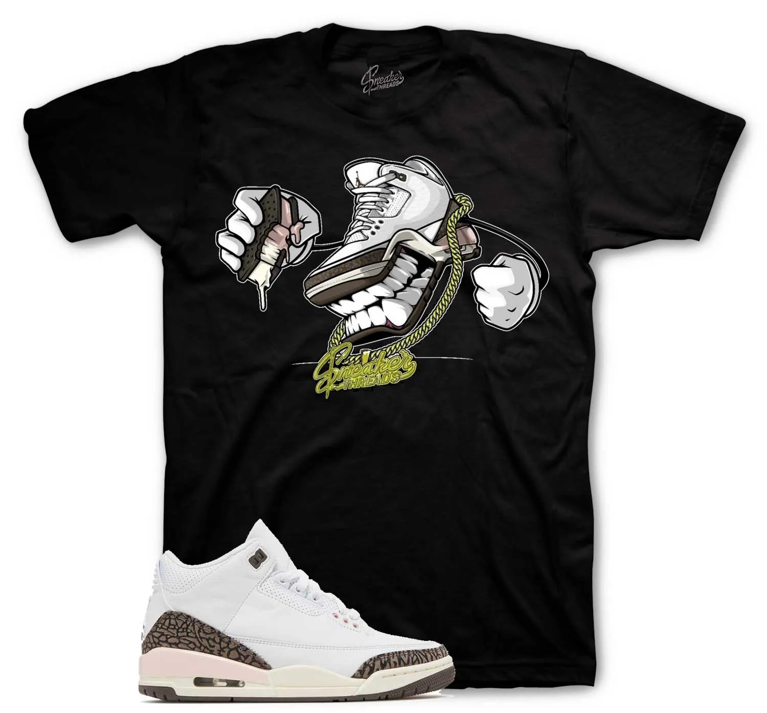 Retro 3 Neapolitan Fly kicks Shirt