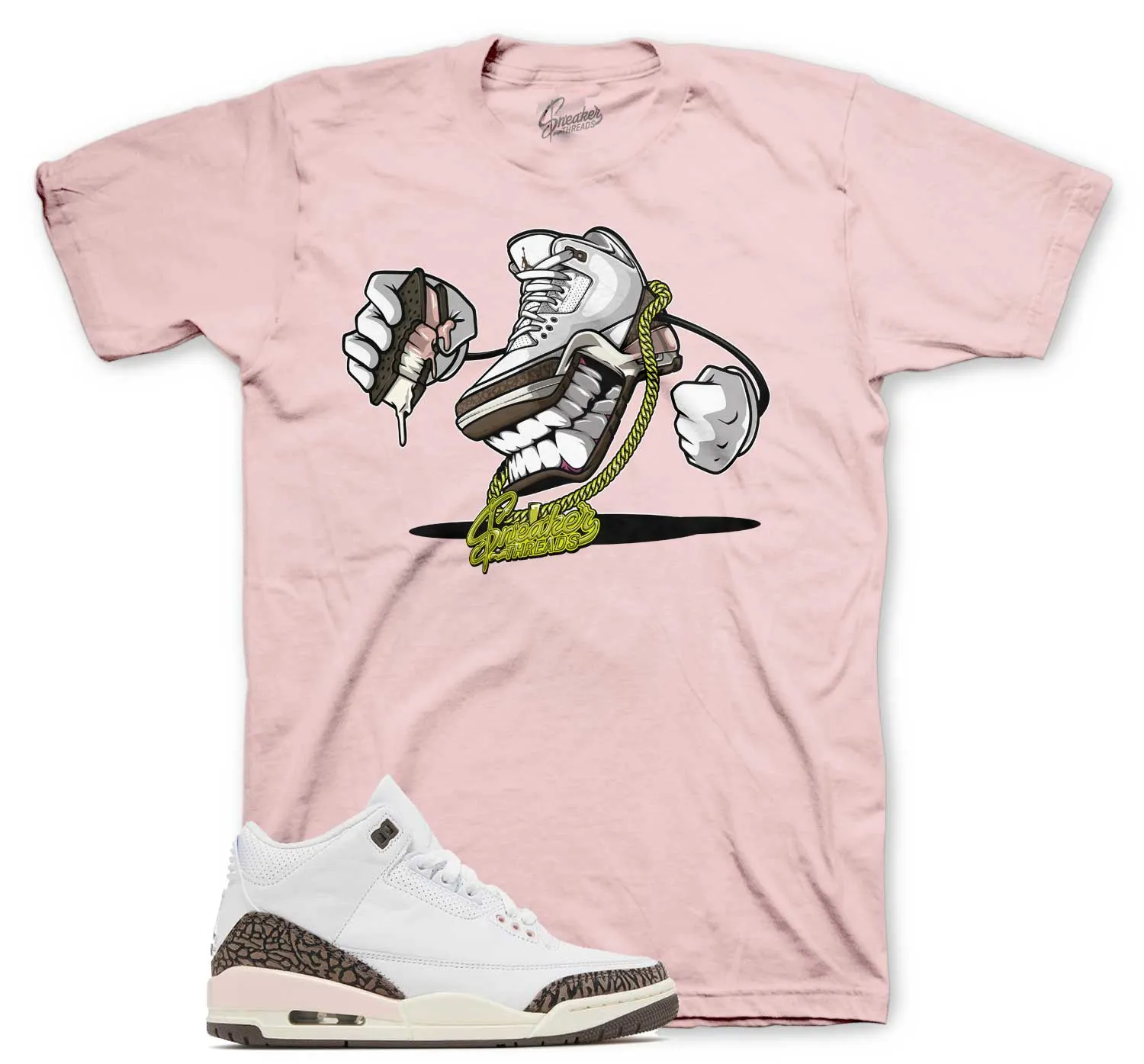 Retro 3 Neapolitan Fly kicks Shirt