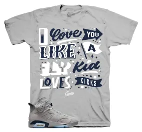 Retro 6 Georgetown Love Kicks Shirt