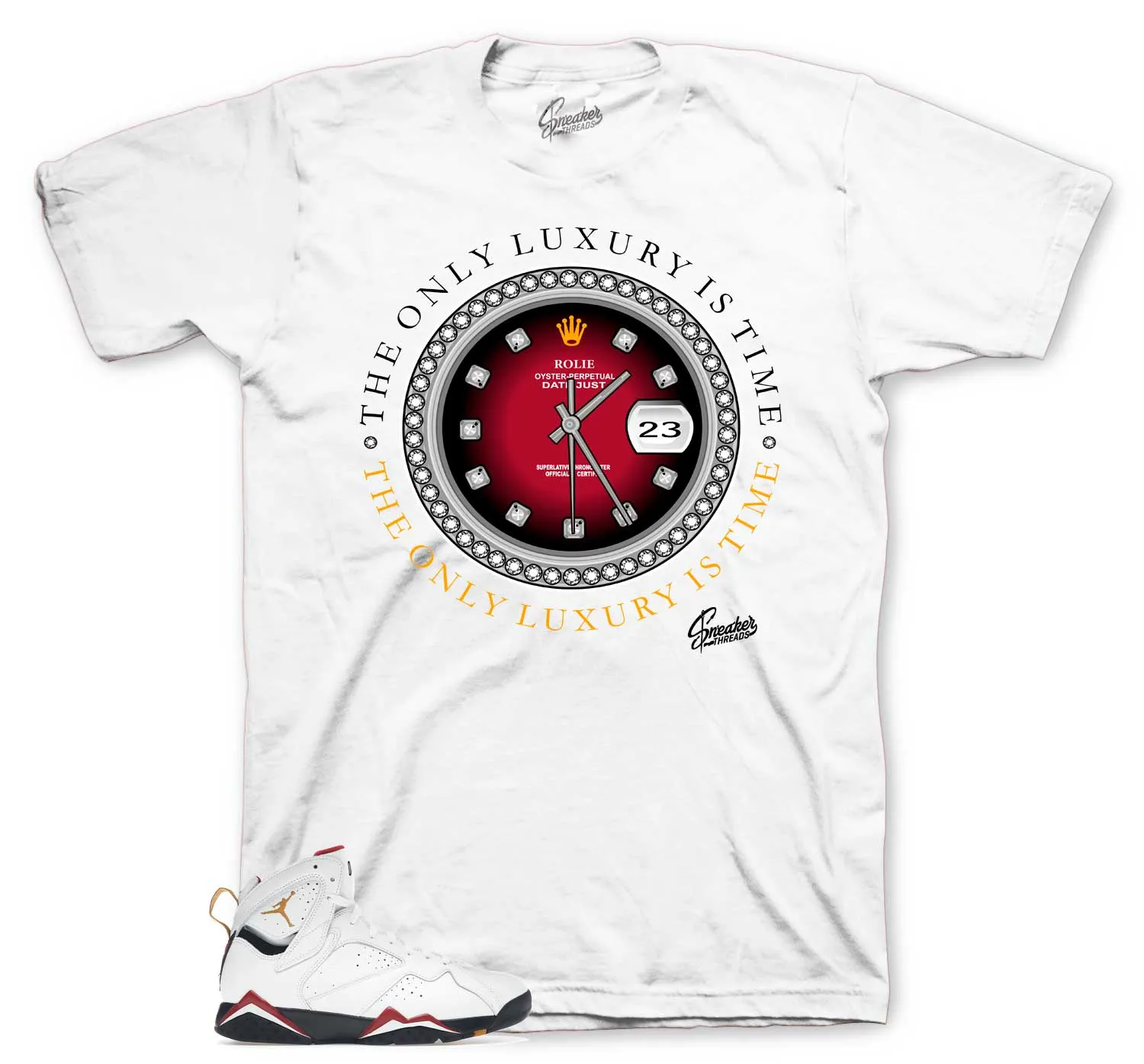 Retro 7 Cardinal Rolie Time Shirt